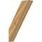 Ekena Millwork 6"W x 22"D x 34"H Traditional Rough Sawn Knee Brace, Western Red Cedar BRC06X22X34TRA00RWR - alternate 1